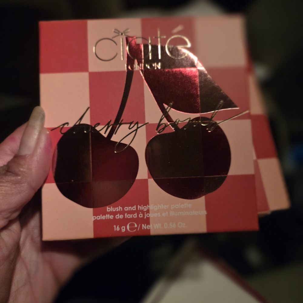 Ciate Cherry Blush and Highlighter Palette